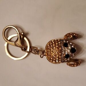 Poodle head key chain